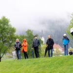 MARIA LANKOWITZ,AUSTRIA,13.MAY.23 - GOLF - Alps Tour, Goesser Open, GC Erzherzog Johann. Image shows the fans. Photo: GEPA pictures/ Matic Klansek