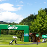 MARIA LANKOWITZ,AUSTRIA,17.MAY.24 - GOLF - Alps Tour, Goesser Open, GC Erzherzog Johann. Image shows a Goesser inflatable. Photo: GEPA pictures/ Matic Klansek